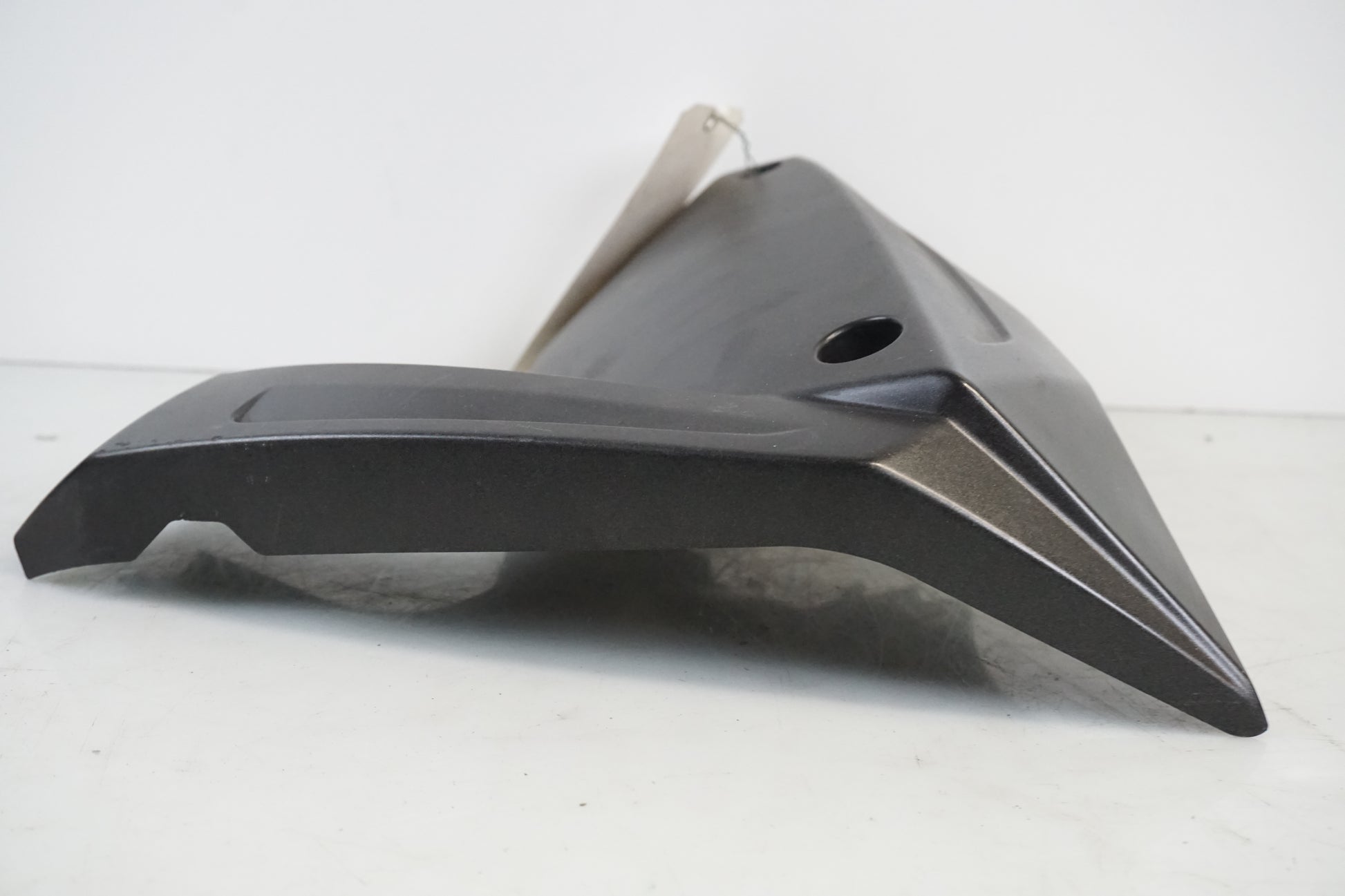 Snett uppifrån på Sidopanel från en Kawasaki ZX-10R -2008 motorcykel.