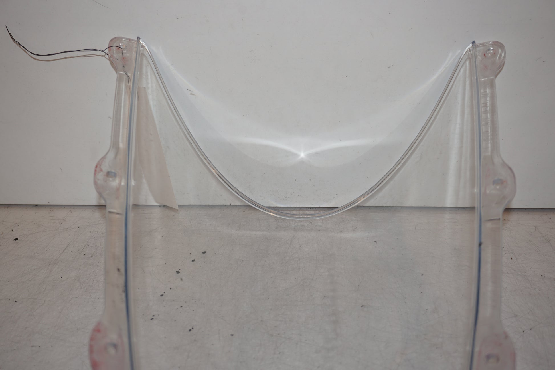 Extrabild4 på Vindruta från en Ducati Panigale 959 -2016 motorcykel.