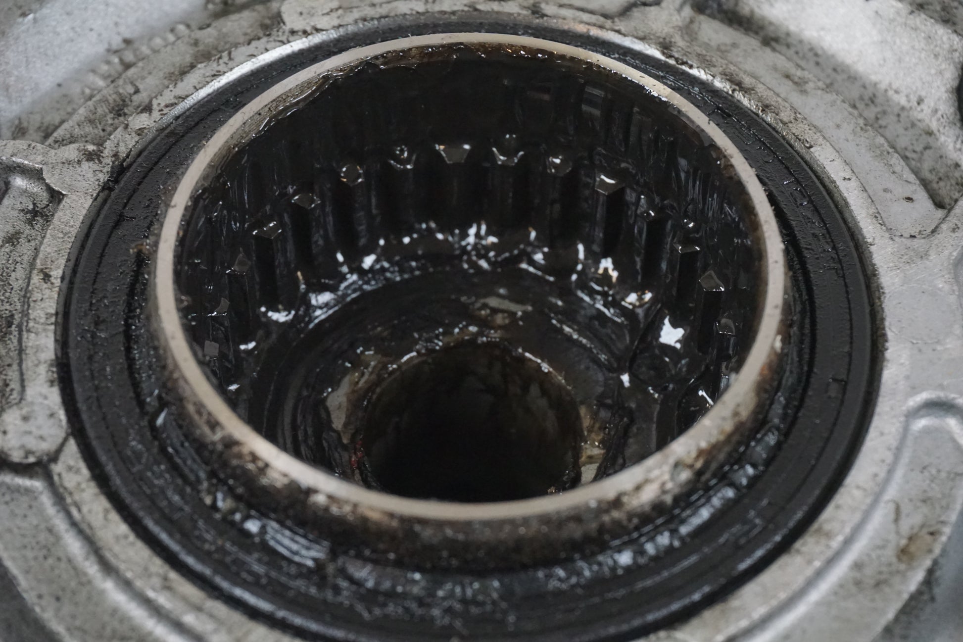 Extrabild5 på Slutväxel från en Yamaha XVS 1100 -2006 motorcykel.