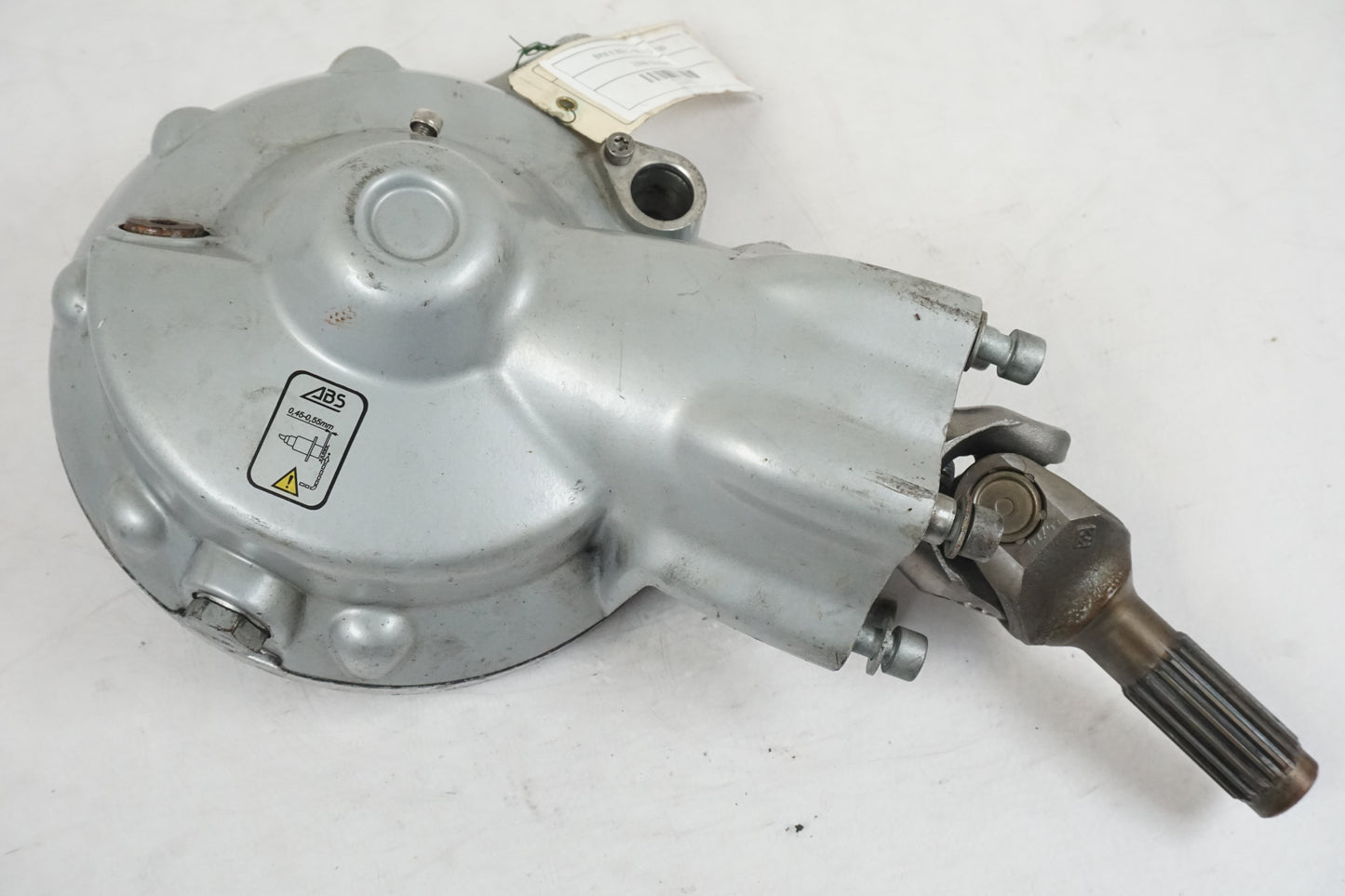 Framsidan på Slutväxel från en BMW R 850 C -1999 motorcykel.