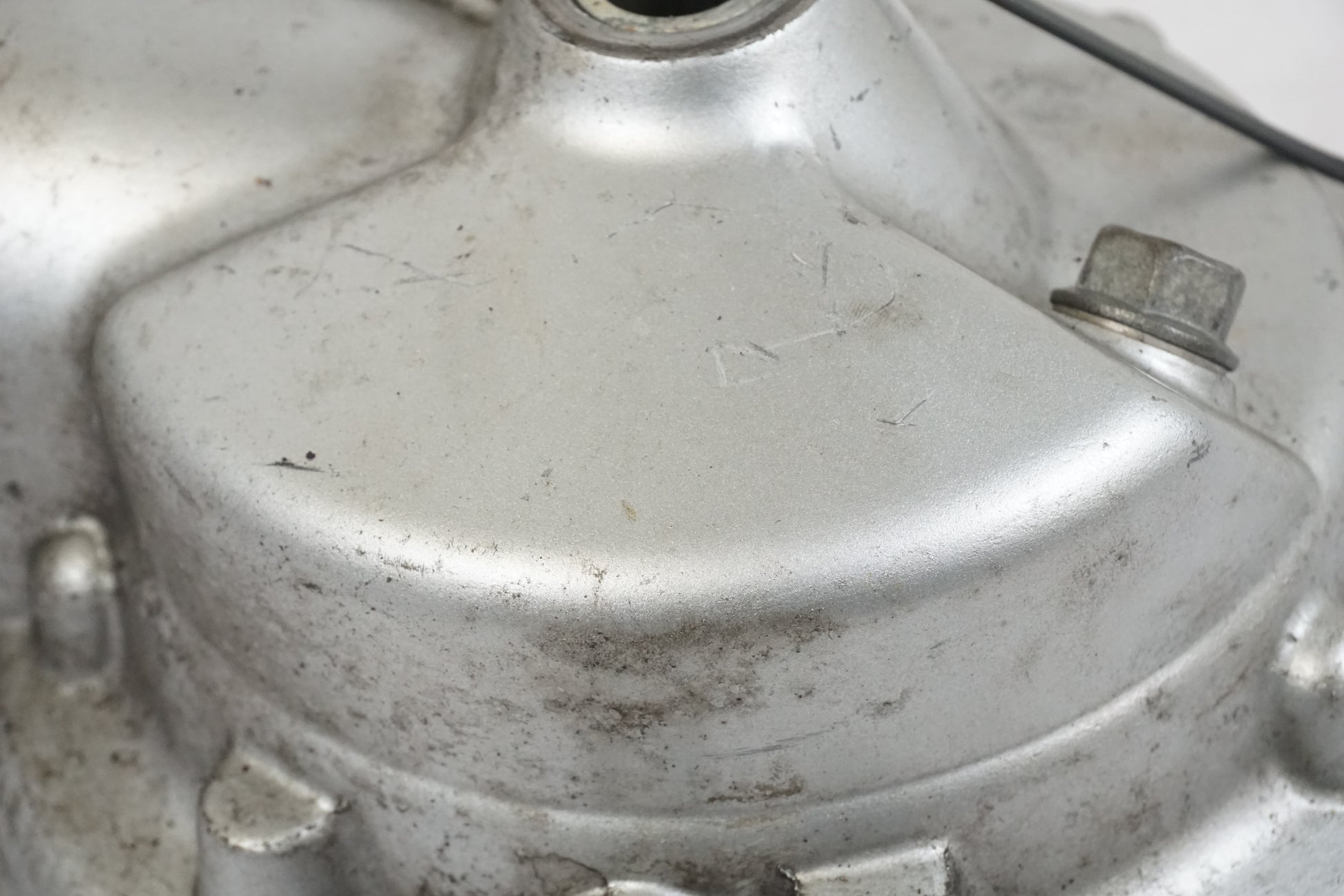 Snett nerifrån på Slutväxel från en Yamaha BT 1100 -2002 motorcykel.