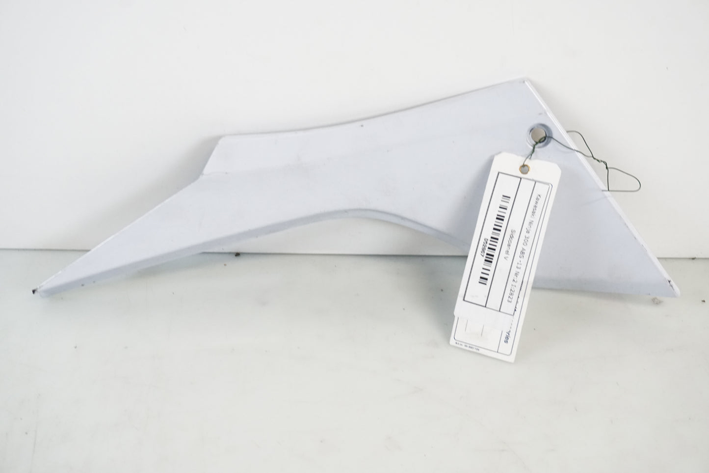 Framsidan på Sidopanel från en Kawasaki Ninja 300 -2014 motorcykel.