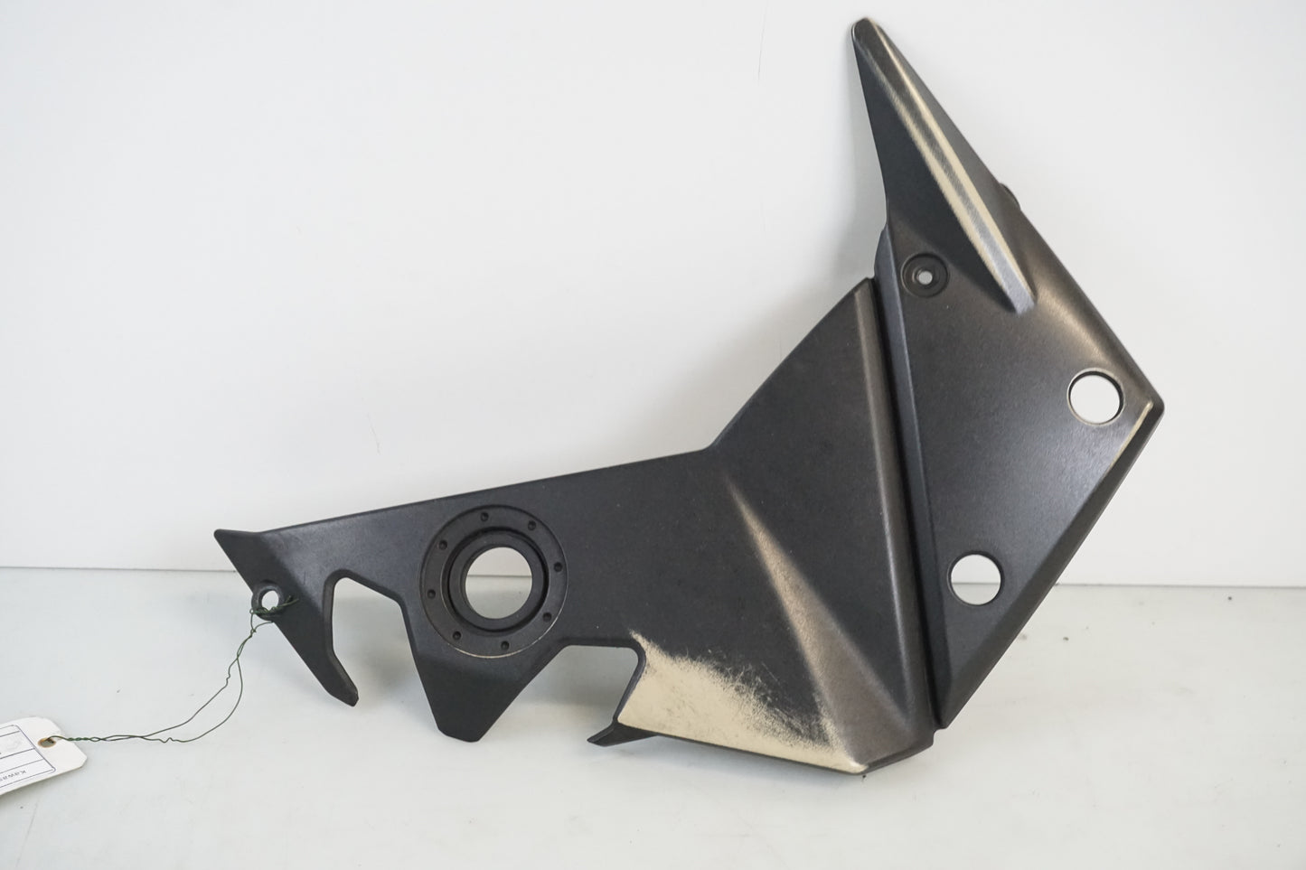 Framsidan på Sidopanel från en Kawasaki Z 750 -2008 motorcykel.