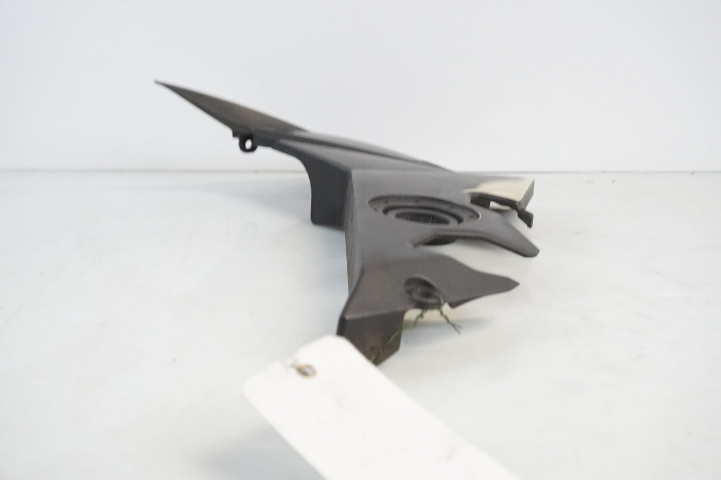 Snett uppifrån på Sidopanel från en Kawasaki Z 750 -2008 motorcykel.