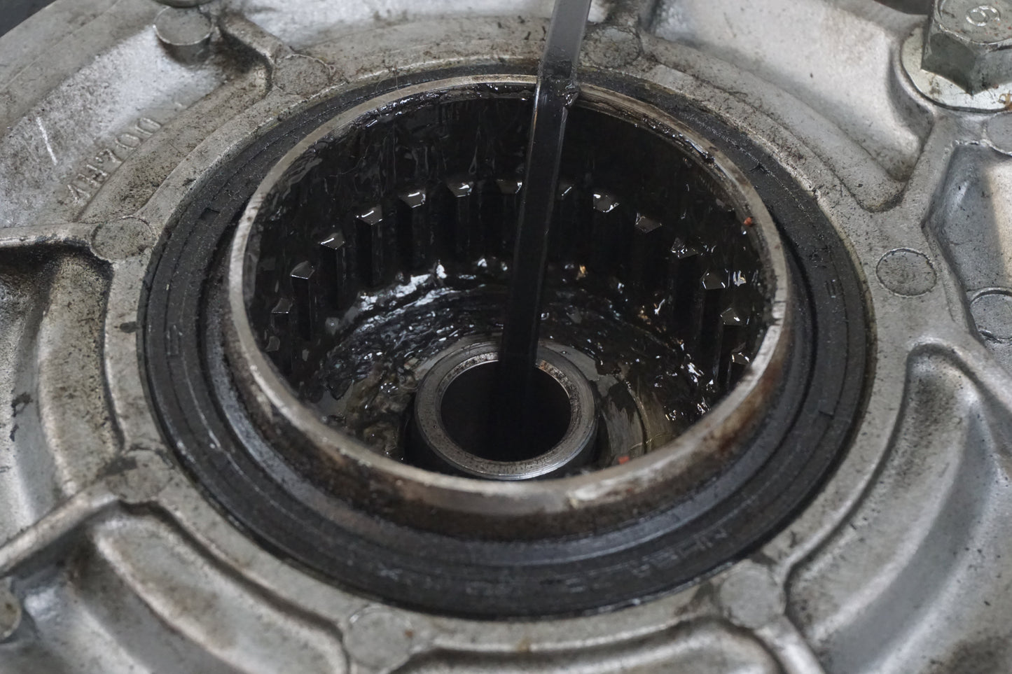 Extrabild6 på Slutväxel från en Yamaha XV 750 -1993 motorcykel.