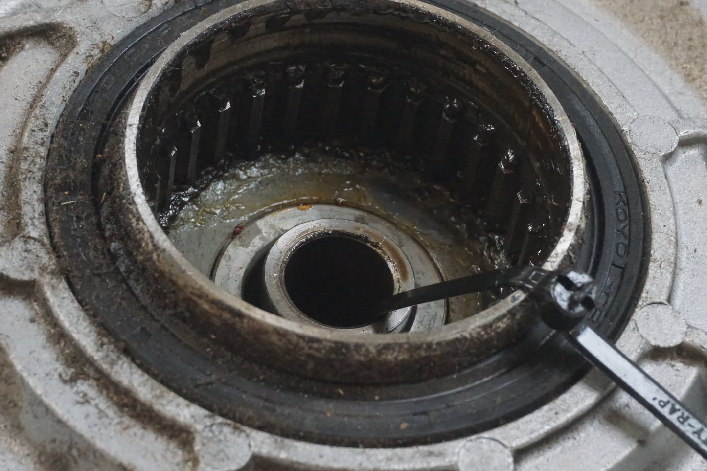 Extrabild3 på Slutväxel från en Yamaha XV 1100 -1996 motorcykel.