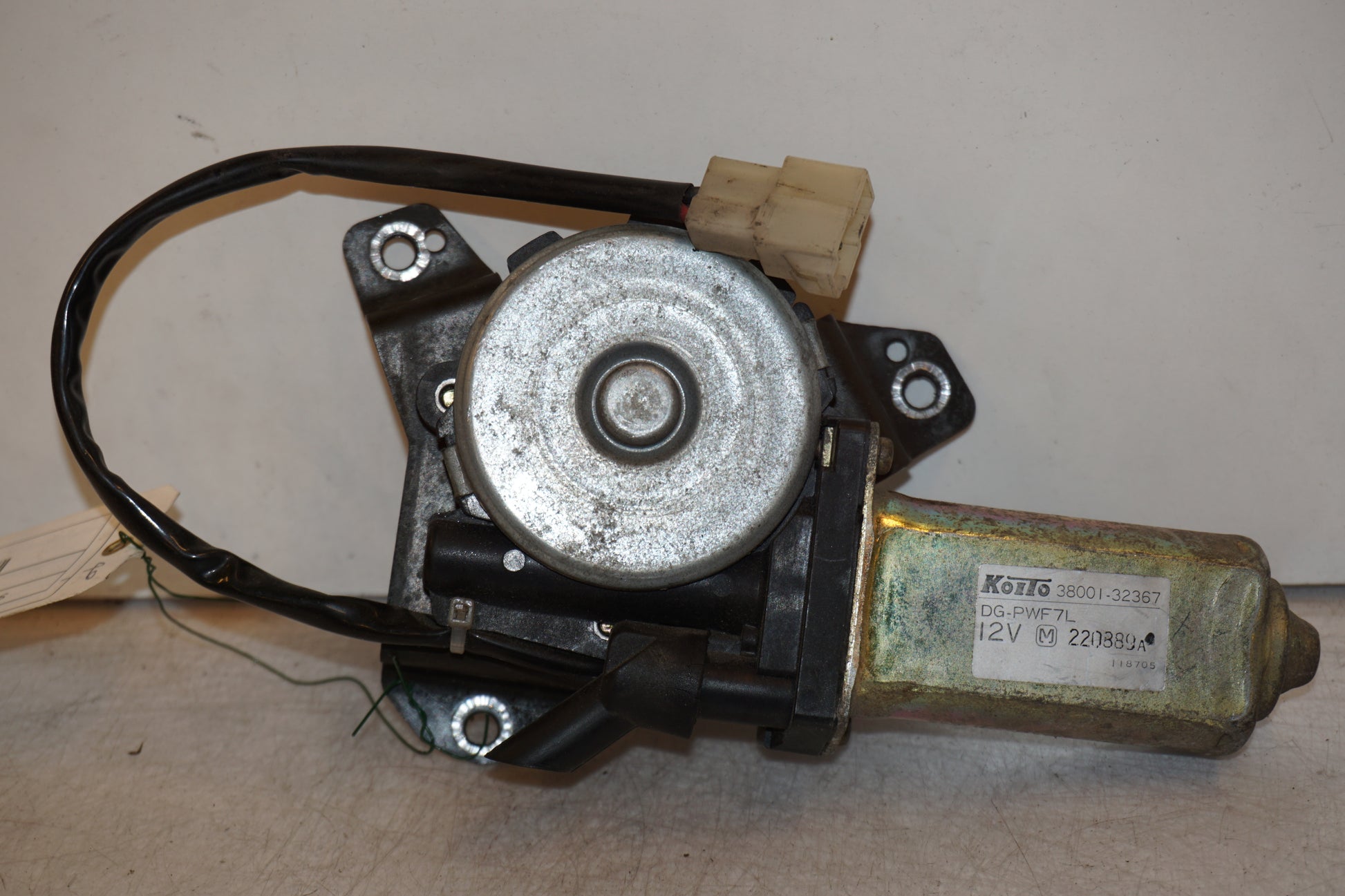 Framsidan på Vindrutemotor från en Suzuki GSX 1100 F -1990 motorcykel.