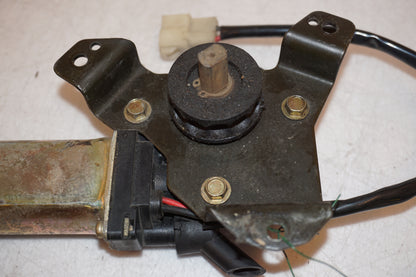 Snett uppifrån på Vindrutemotor från en Suzuki GSX 1100 F -1990 motorcykel.