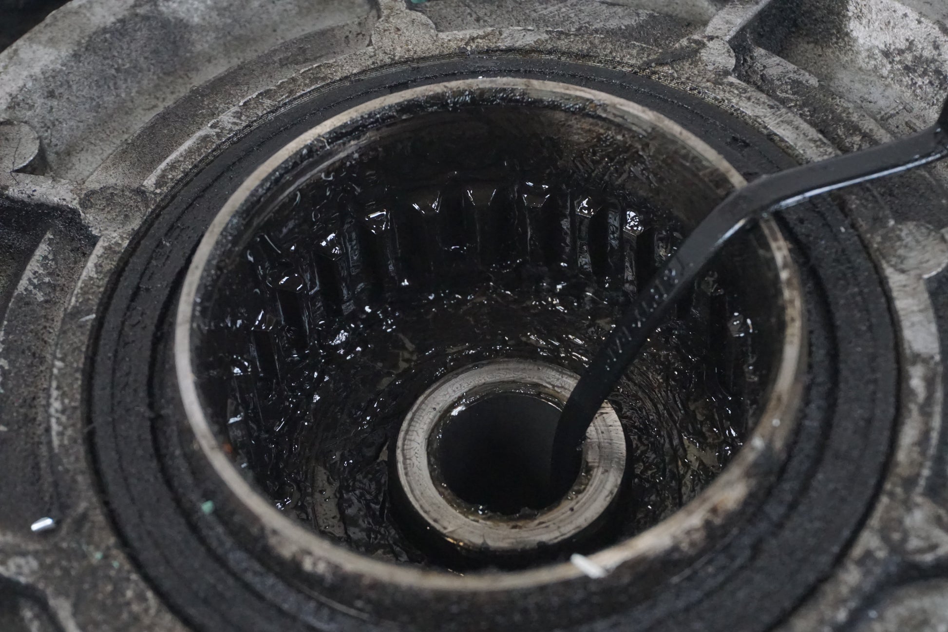 Extrabild5 på Slutväxel från en Yamaha BT 1100 -2002 motorcykel.