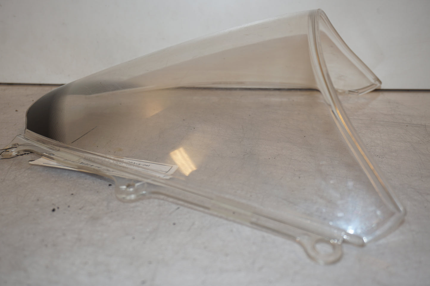 Extrabild2 på Vindruta från en Suzuki GSX-R 1000 -2008 motorcykel.