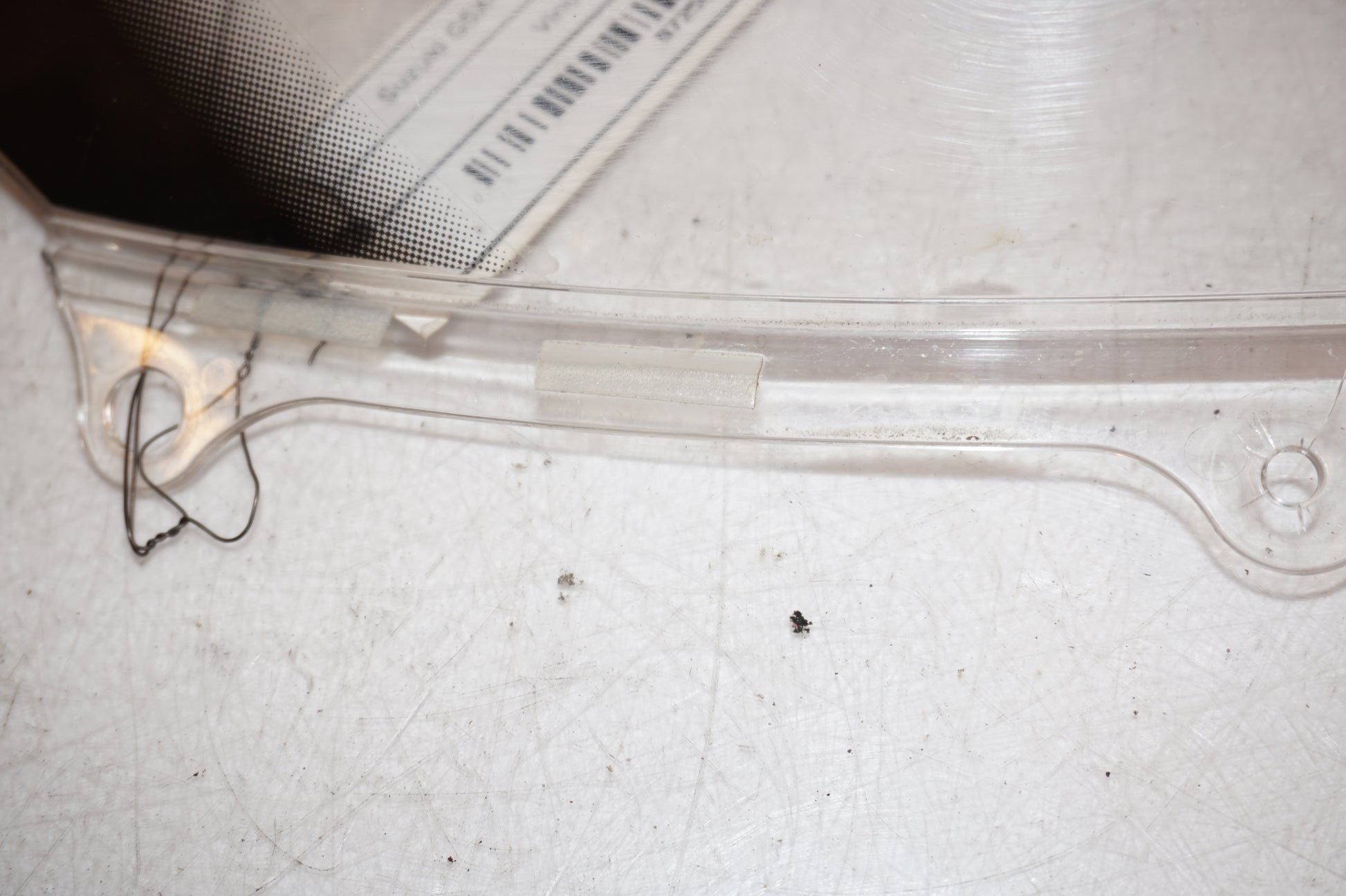 Extrabild3 på Vindruta från en Suzuki GSX-R 1000 -2008 motorcykel.