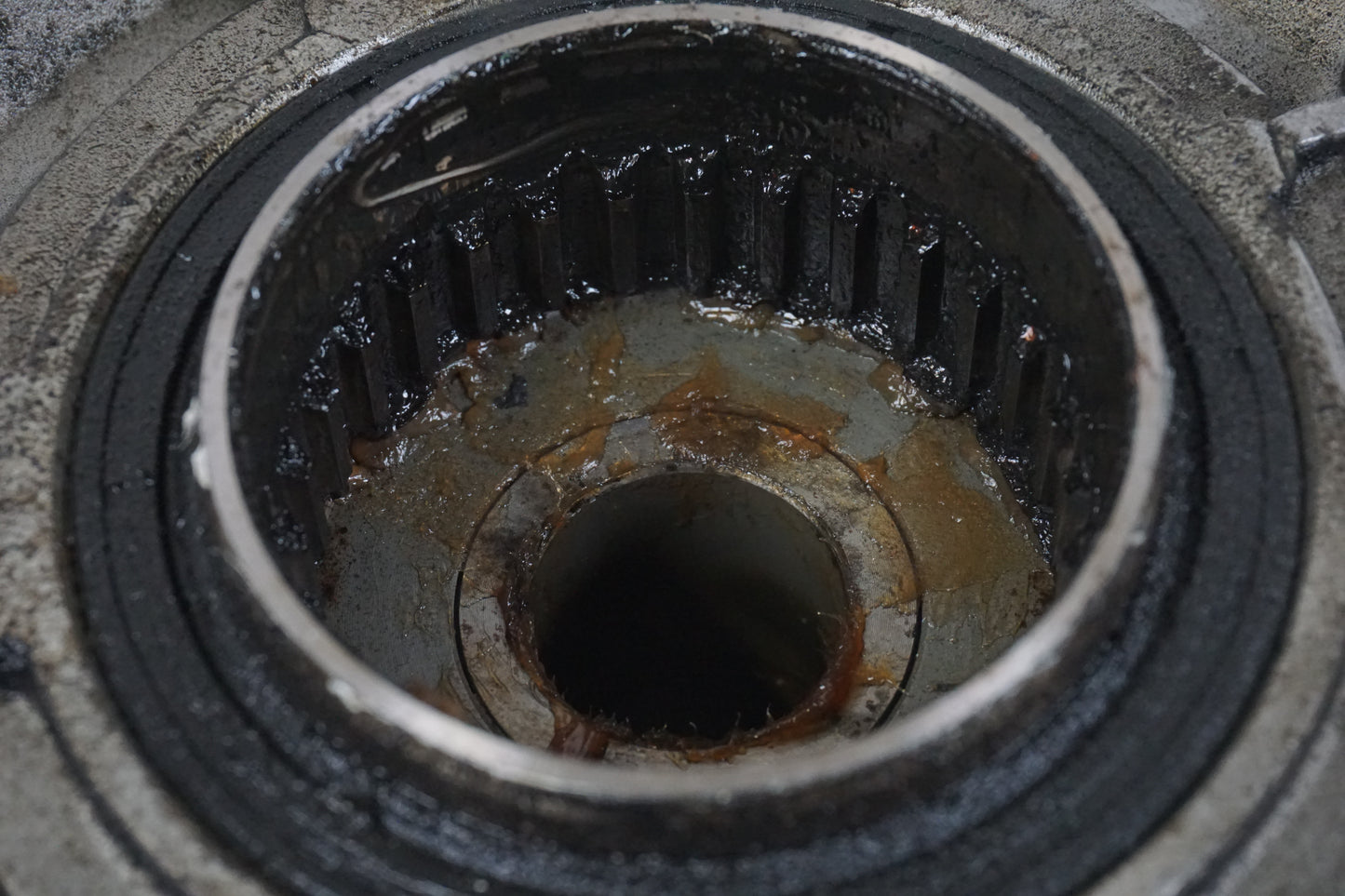 Extrabild3 på Slutväxel från en Yamaha BT 1100 -2004 motorcykel.