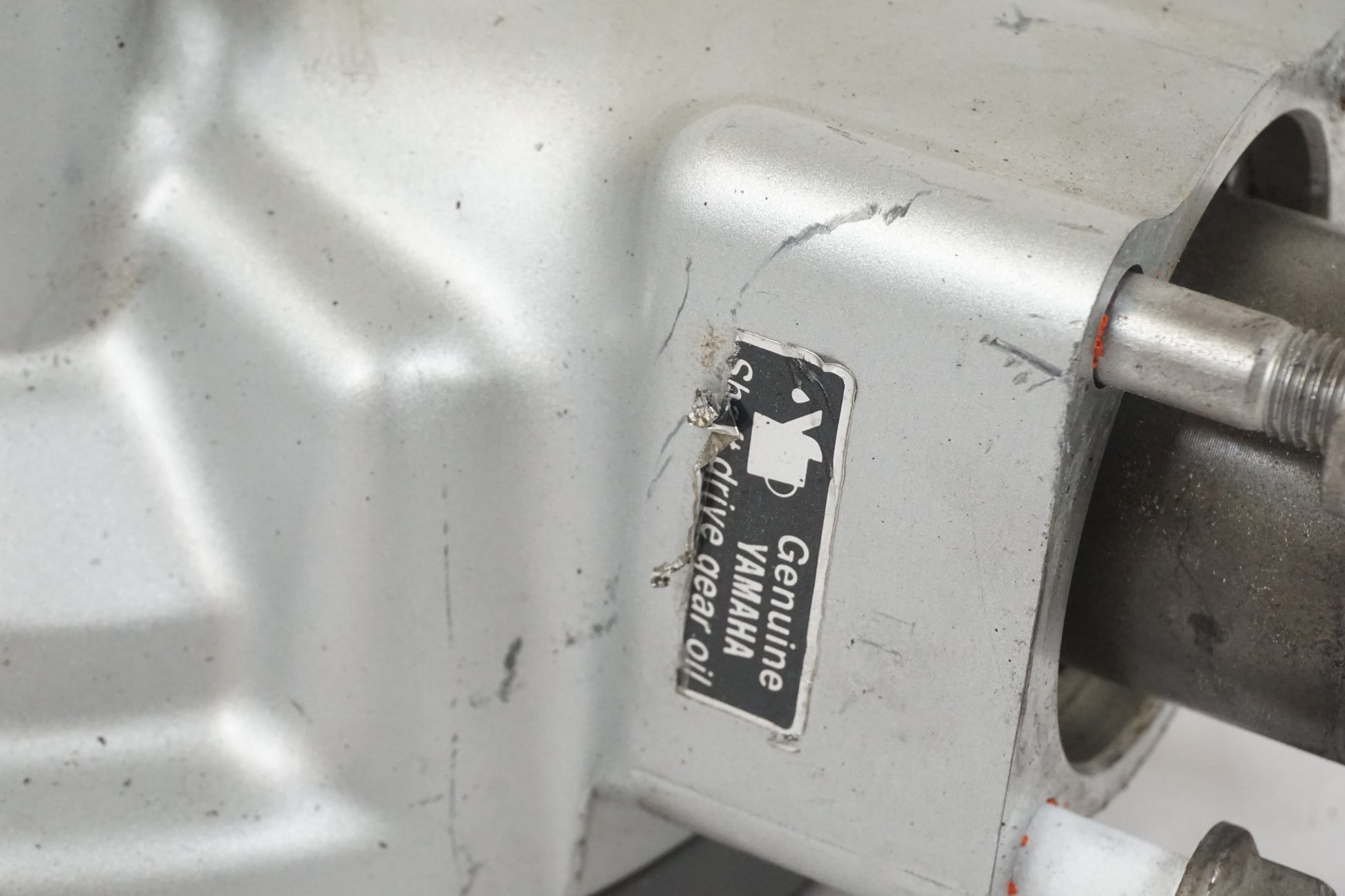 Höger sida på Slutväxel från en Yamaha FJR 1300 -2007 motorcykel.