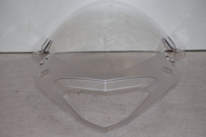 Baksidan på Vindruta från en BMW S 1000 RR -2010 motorcykel.