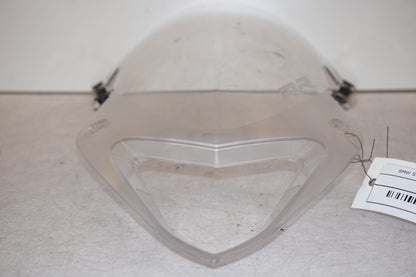 Baksidan på Vindruta från en BMW S 1000 RR -2014 motorcykel.