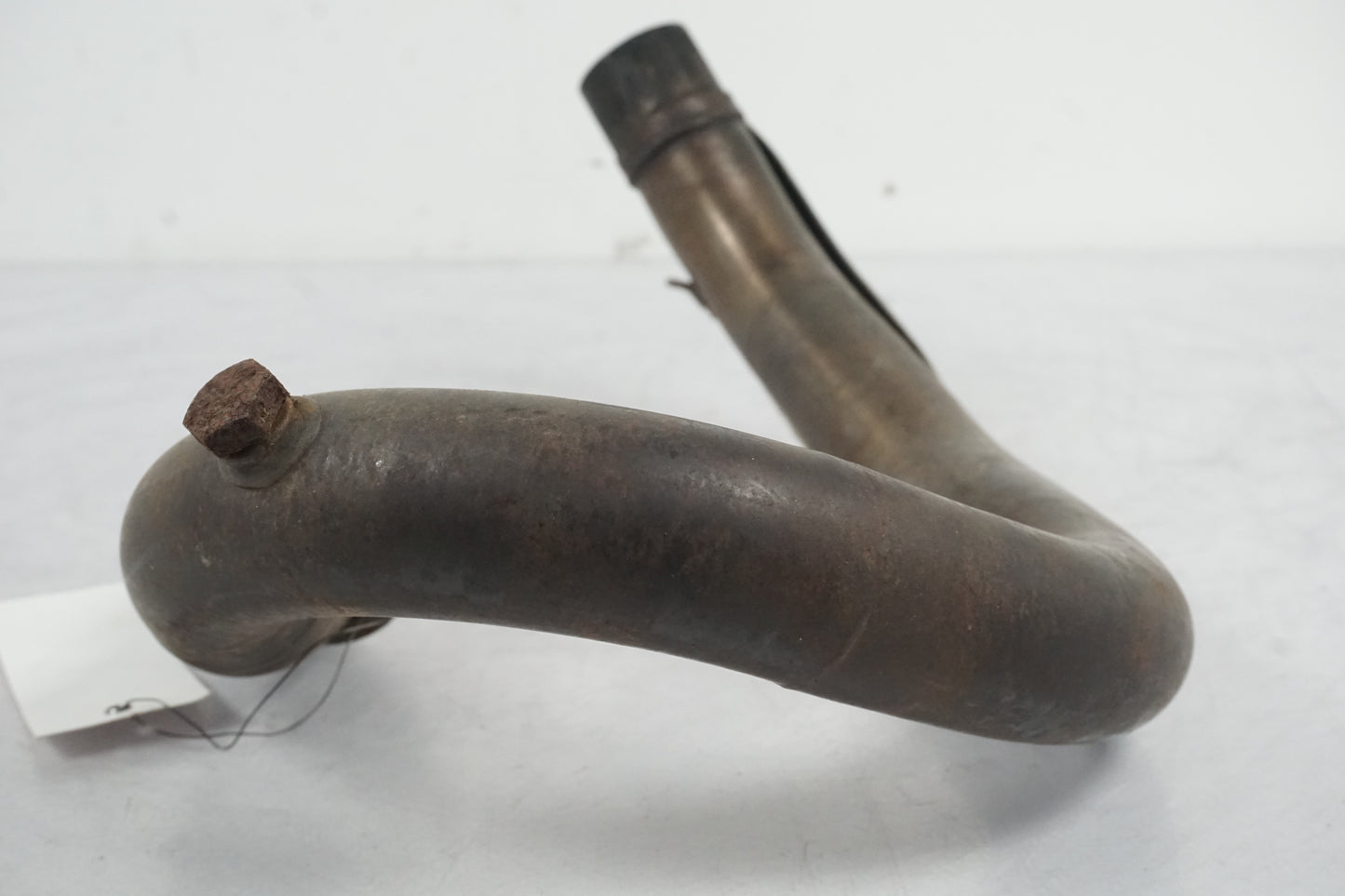 Baksidan på Grenrör från en Gasgas SM450 -2007 motorcykel.