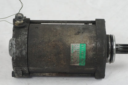 Baksidan på Startmotor från en Cagiva Raptor 1000 -2002 motorcykel.