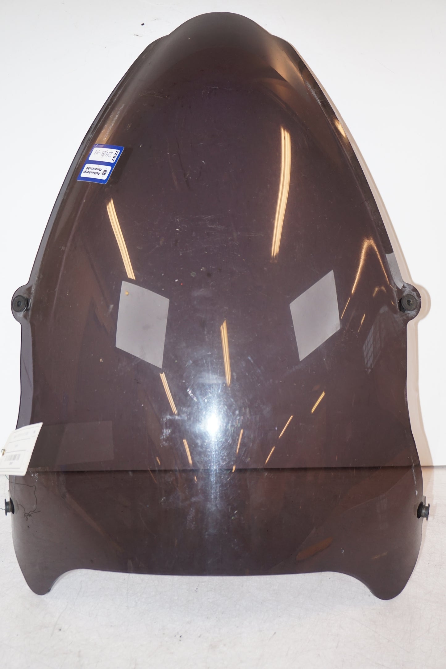 Framsidan på Vindruta från en Suzuki TL 1000 S -1997 motorcykel.