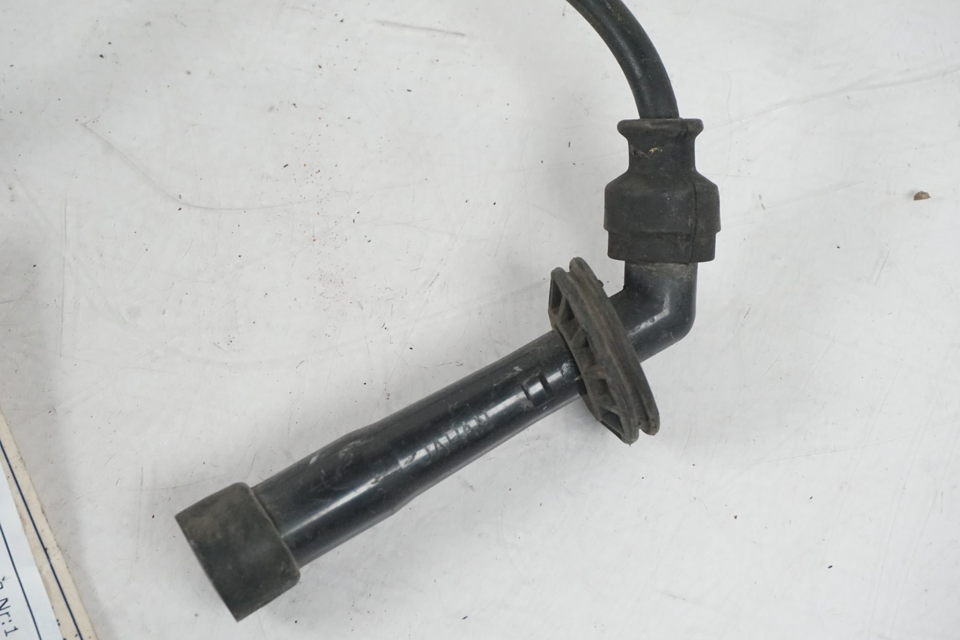 Baksidan på Tändspole från en Cagiva Raptor 1000 -2002 motorcykel.