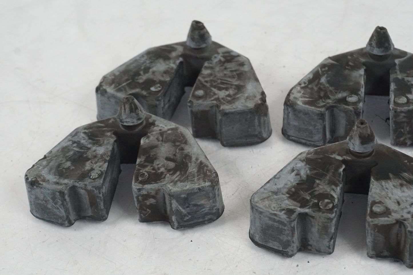 Höger sida på Ryckutjämnare från en Cagiva Raptor 1000 -2002 motorcykel.