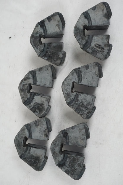 Snett uppifrån på Ryckutjämnare från en Cagiva Raptor 1000 -2002 motorcykel.