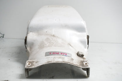 Snett uppifrån på Bakskärm från en Honda XL 600 V -1997 motorcykel.