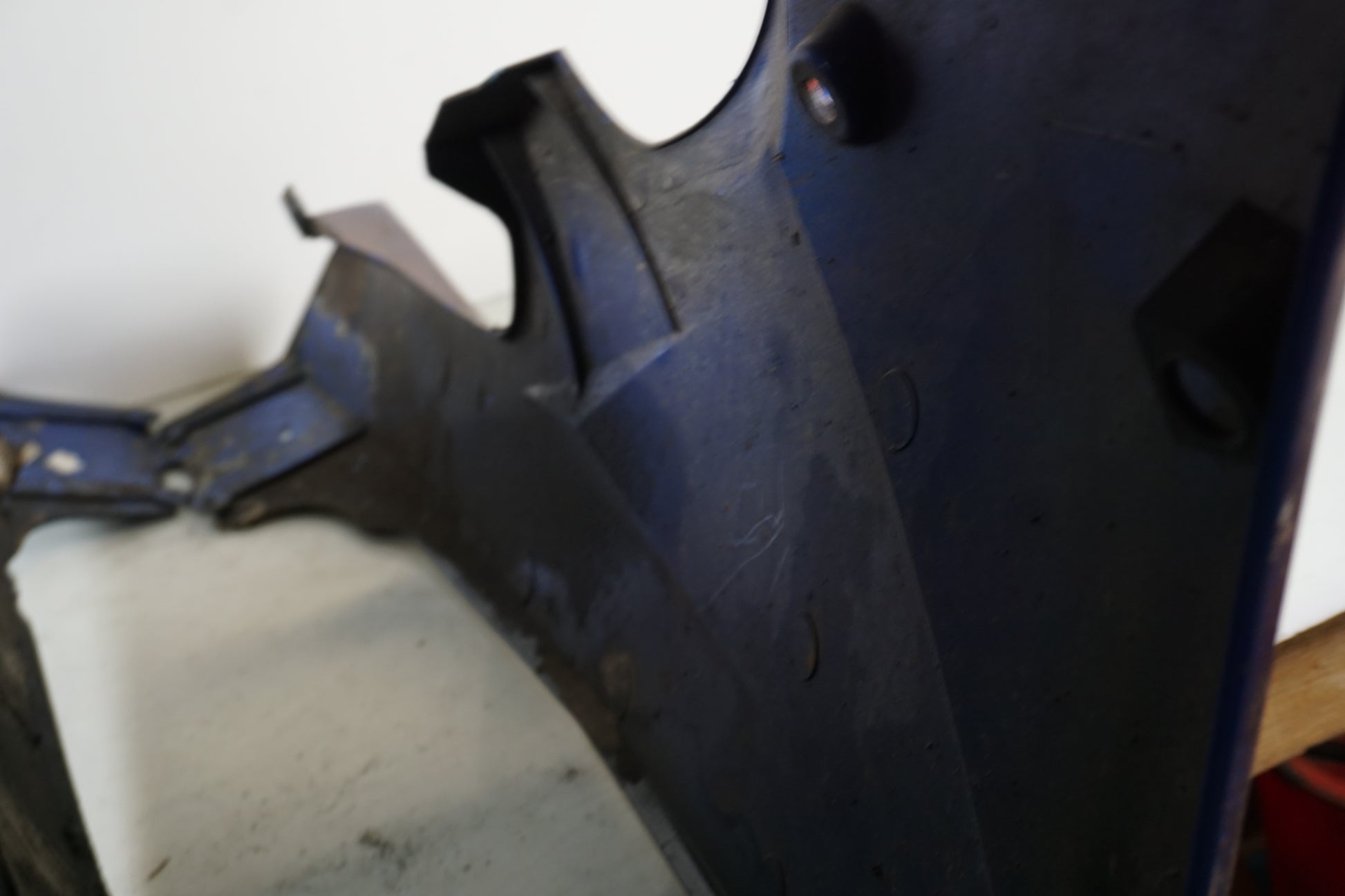 Extrabilder på Magkåpa från en Triumph Daytona 675 -2010 motorcykel.