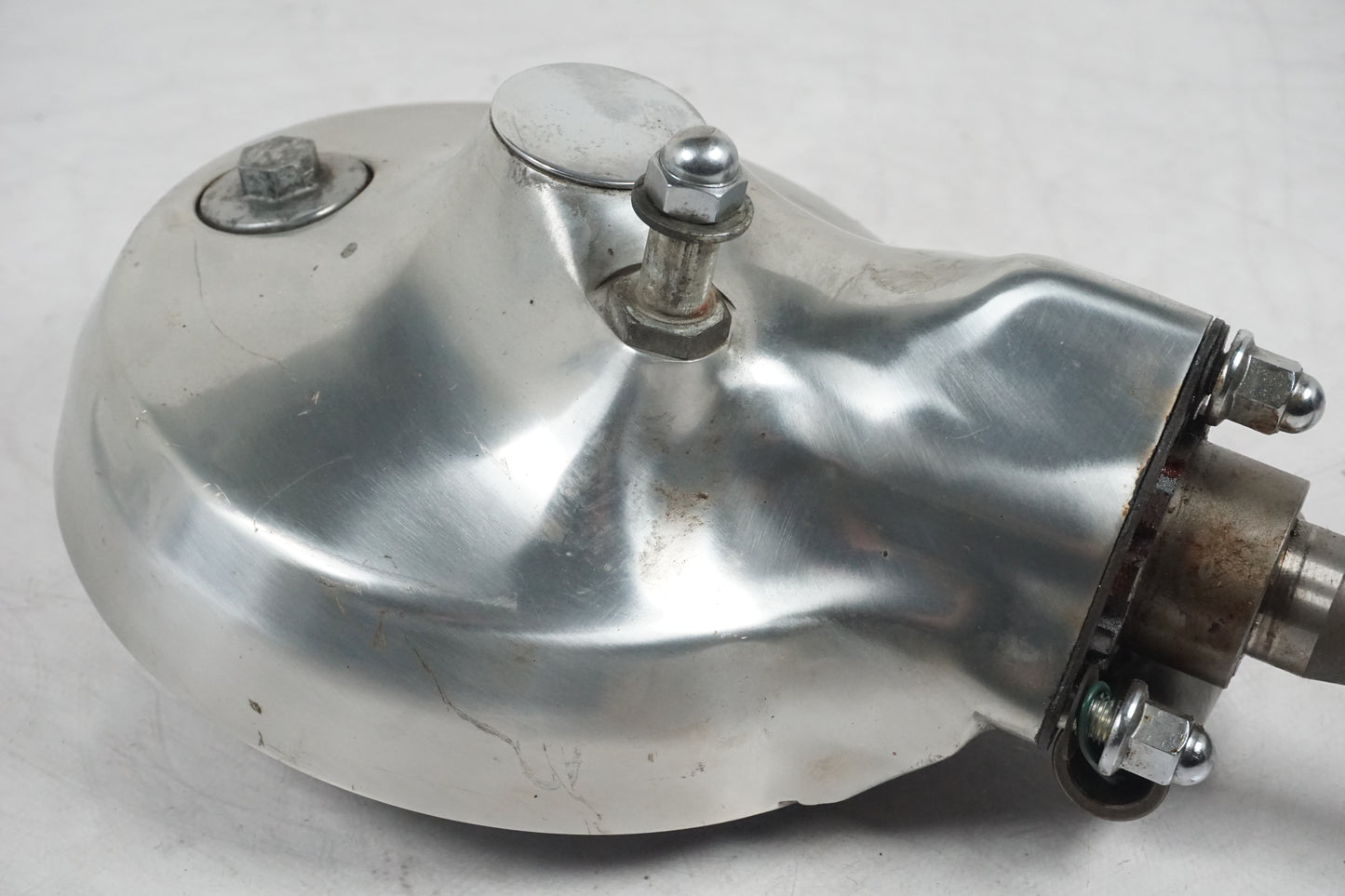 Baksidan på Slutväxel från en Suzuki VS 1400 -1998 motorcykel.