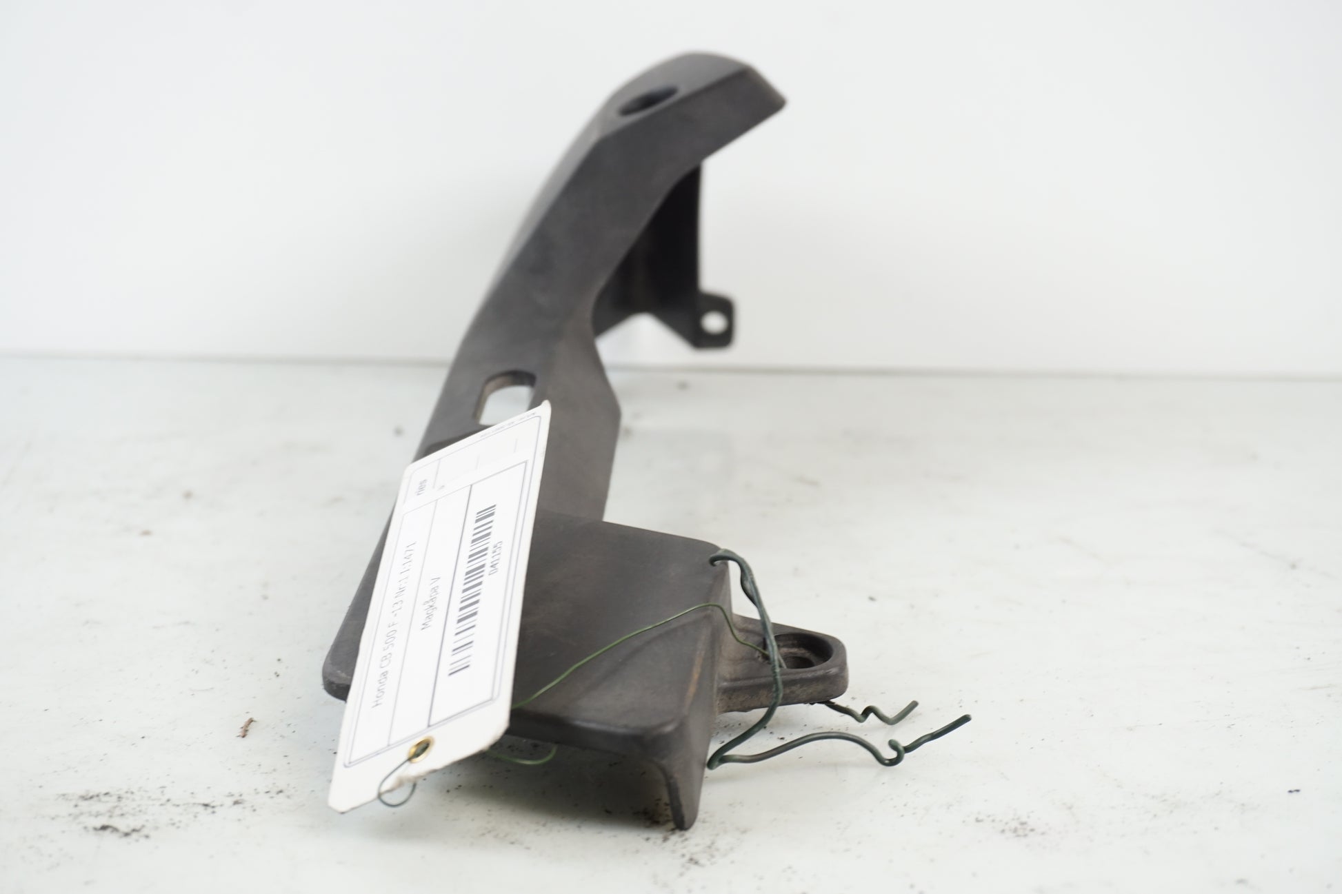 Snett uppifrån på Magkåpa från en Honda CB 500 F -2013 motorcykel.