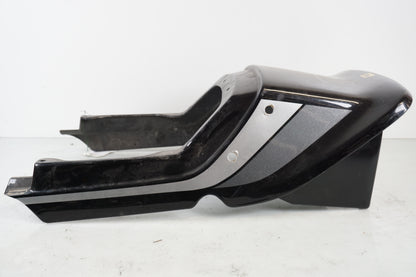 Snett uppifrån på Bakvinge från en Honda CB 750 -1983 motorcykel.