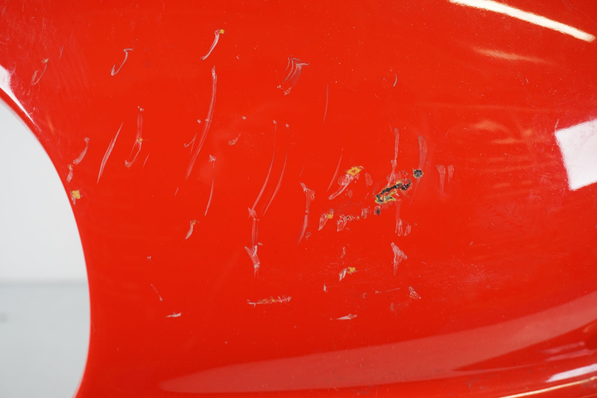 Höger sida på Sidkåpa från en Honda CBR 600 -1997 motorcykel.