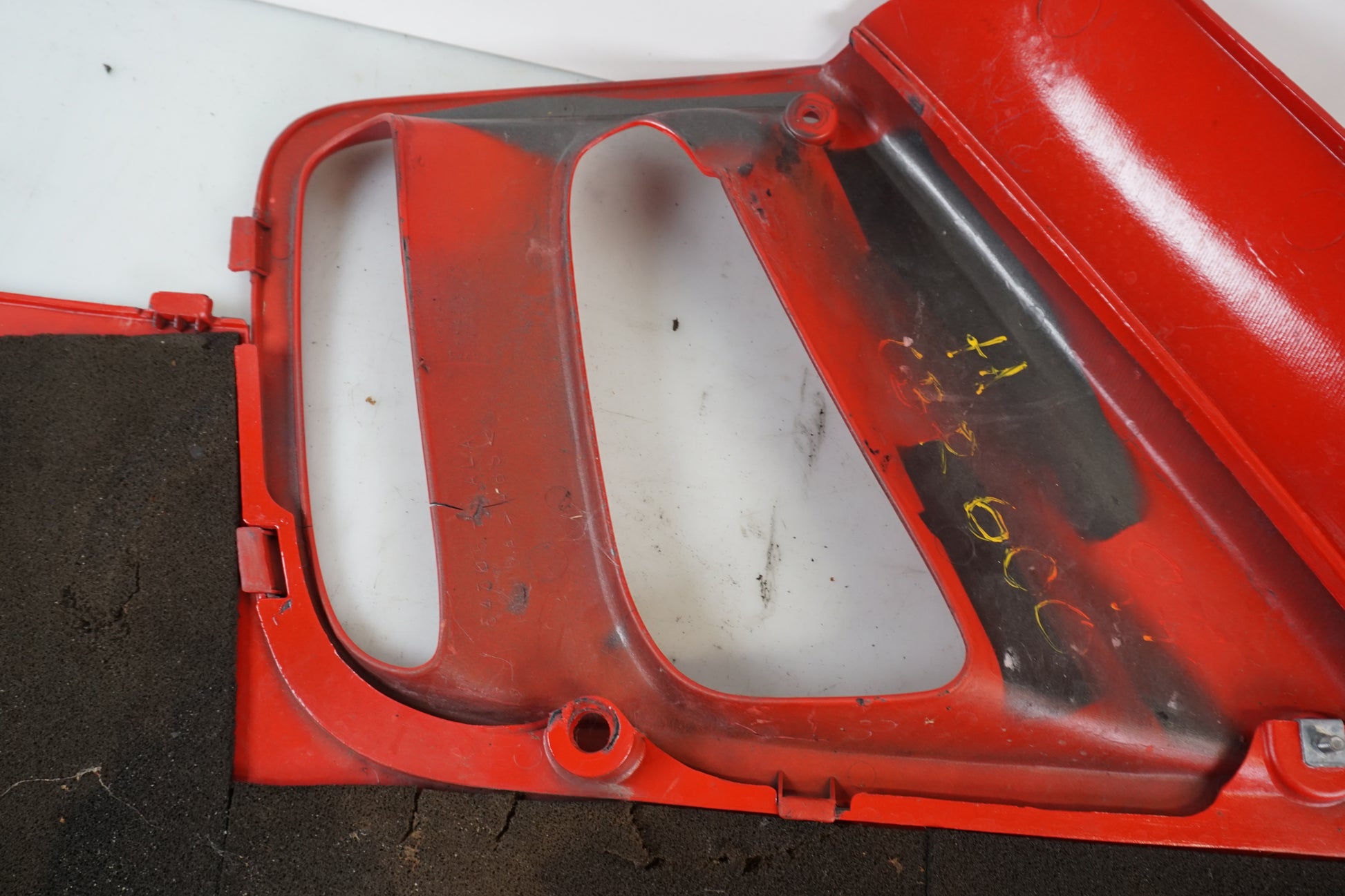 Extrabild3 på Sidkåpa från en Honda CBR 600 -1997 motorcykel.