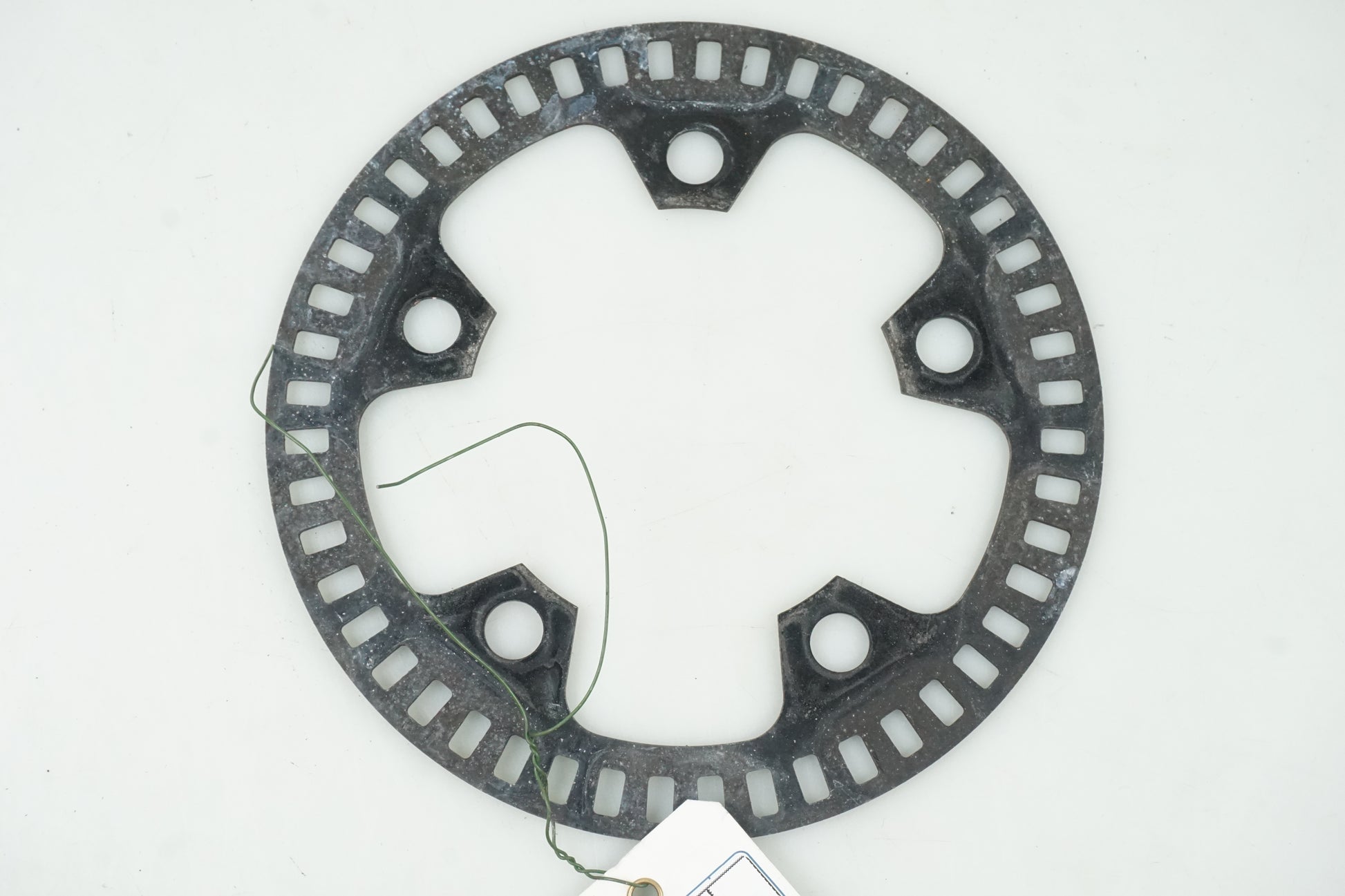 Framsidan på ABS krans från en Kawasaki ZX-10R -2012 motorcykel.