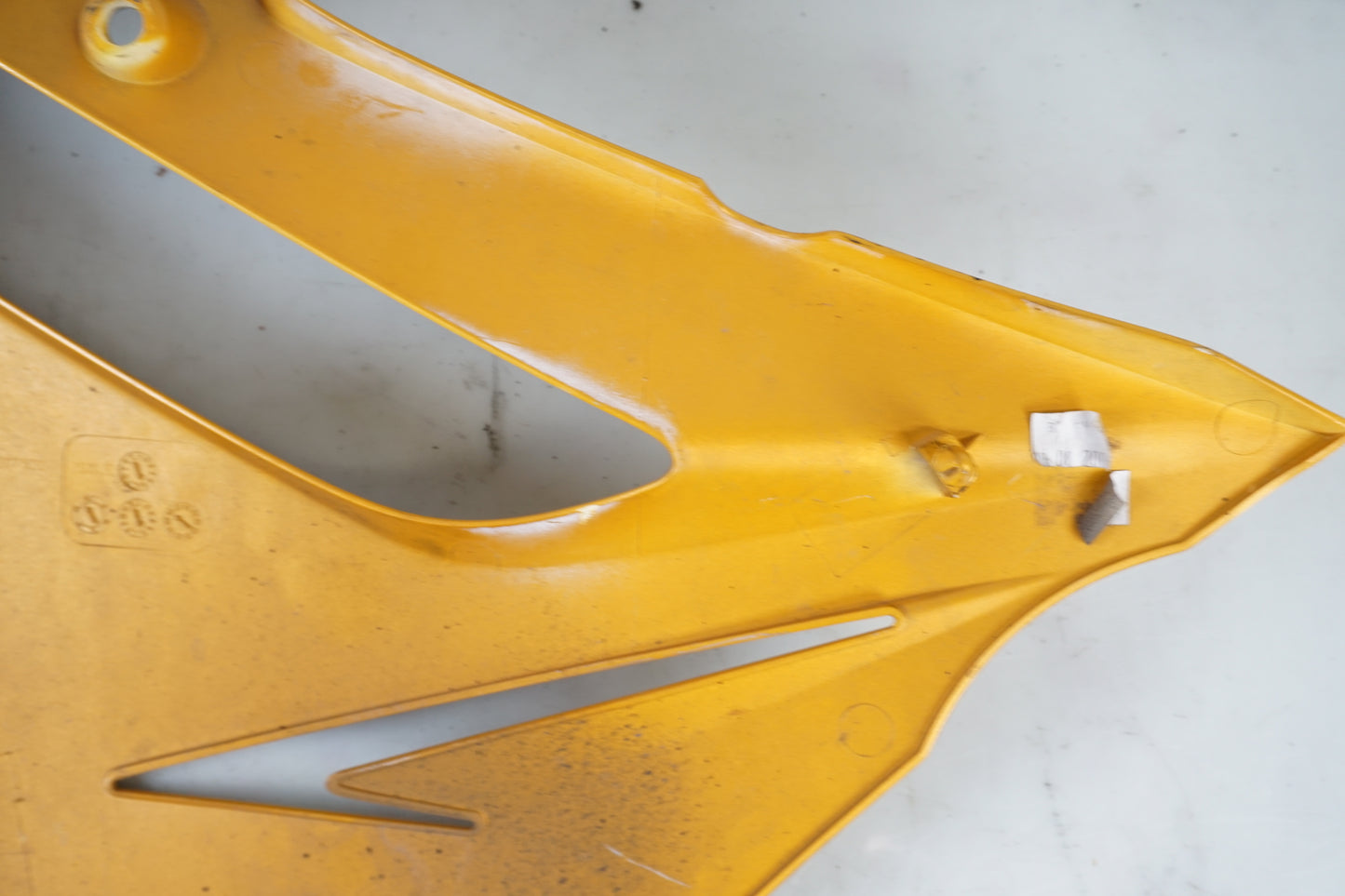 Extrabild1 på Sidkåpa från en Triumph Daytona 675 -2006 motorcykel.