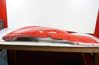 Baksidan på Magkåpa från en Triumph Daytona 650 -2005 motorcykel.