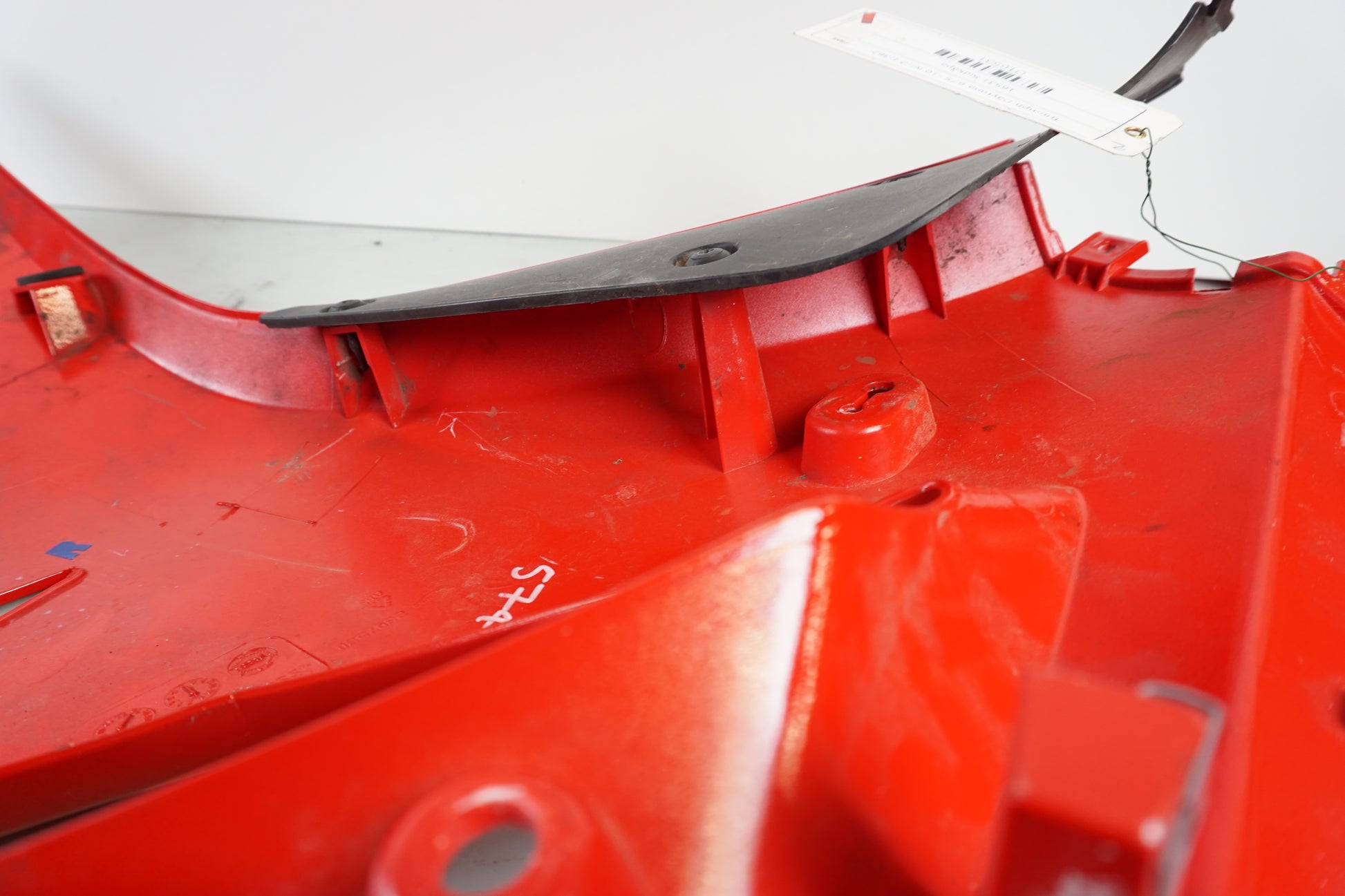 Extrabild6 på Sidkåpa från en Triumph Daytona 675 -2010 motorcykel.