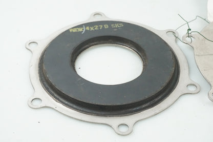 Baksidan på Bromsskivedekor från en Yamaha XVS 1100 -2005 motorcykel.