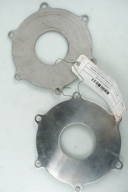 Vänster sida på Bromsskivedekor från en Yamaha XVS 1100 -2005 motorcykel.