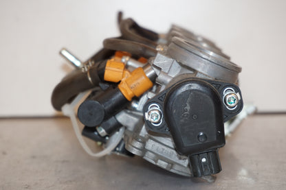 Snett uppifrån på Luftburksensor från en Aprilia SL 750 Shiver -2008 motorcykel.