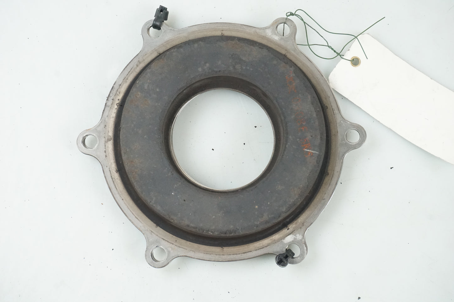 Vänster sida på Bromsskivedekor från en Yamaha XVS 1100 -2000 motorcykel.