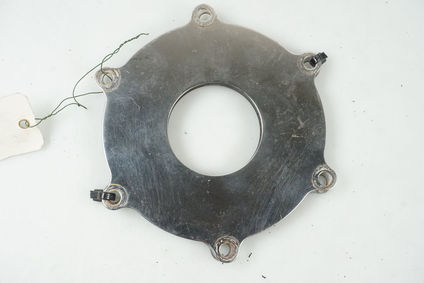 Framsidan på Bromsskivedekor från en Yamaha XVS 1100 -1999 motorcykel.