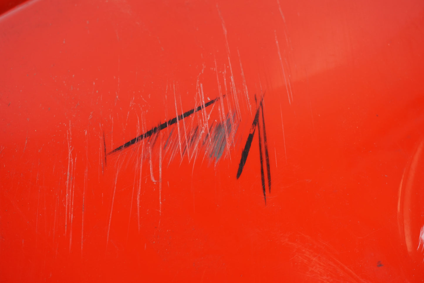 Baksidan på Sidkåpa från en Ducati 1299 Panigale -2015 motorcykel.