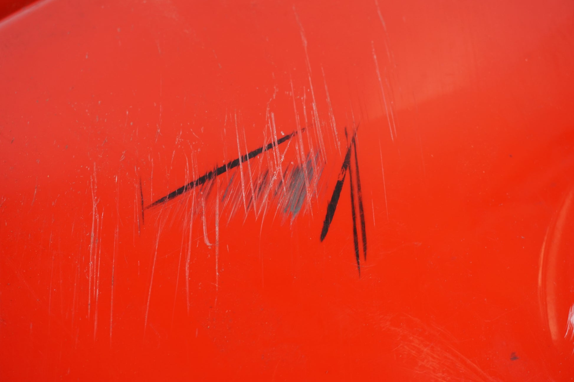 Baksidan på Sidkåpa från en Ducati 1299 Panigale -2015 motorcykel.