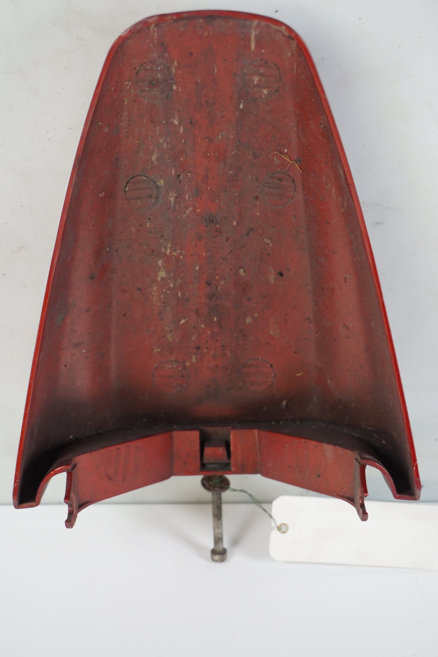 Baksidan på Framskärm från en BMW K 75 -1986 motorcykel.