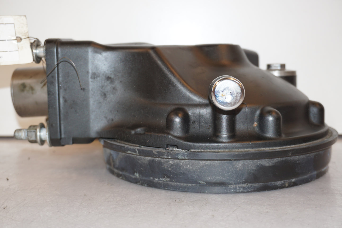 Snett uppifrån på Slutväxel från en Honda CTX 1300 -2014 motorcykel.