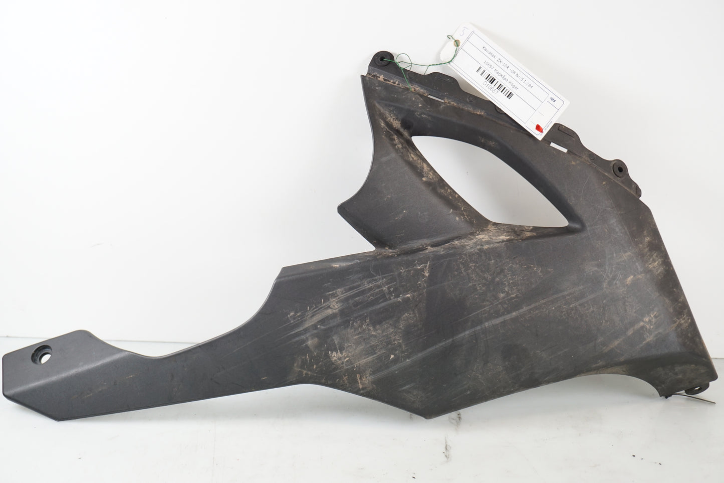 Framsidan på Magkåpa från en Kawasaki ZX-10R -2008 motorcykel.