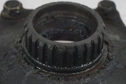 Snett uppifrån på Drivfäste från en Honda GL 1500 -1998 motorcykel.