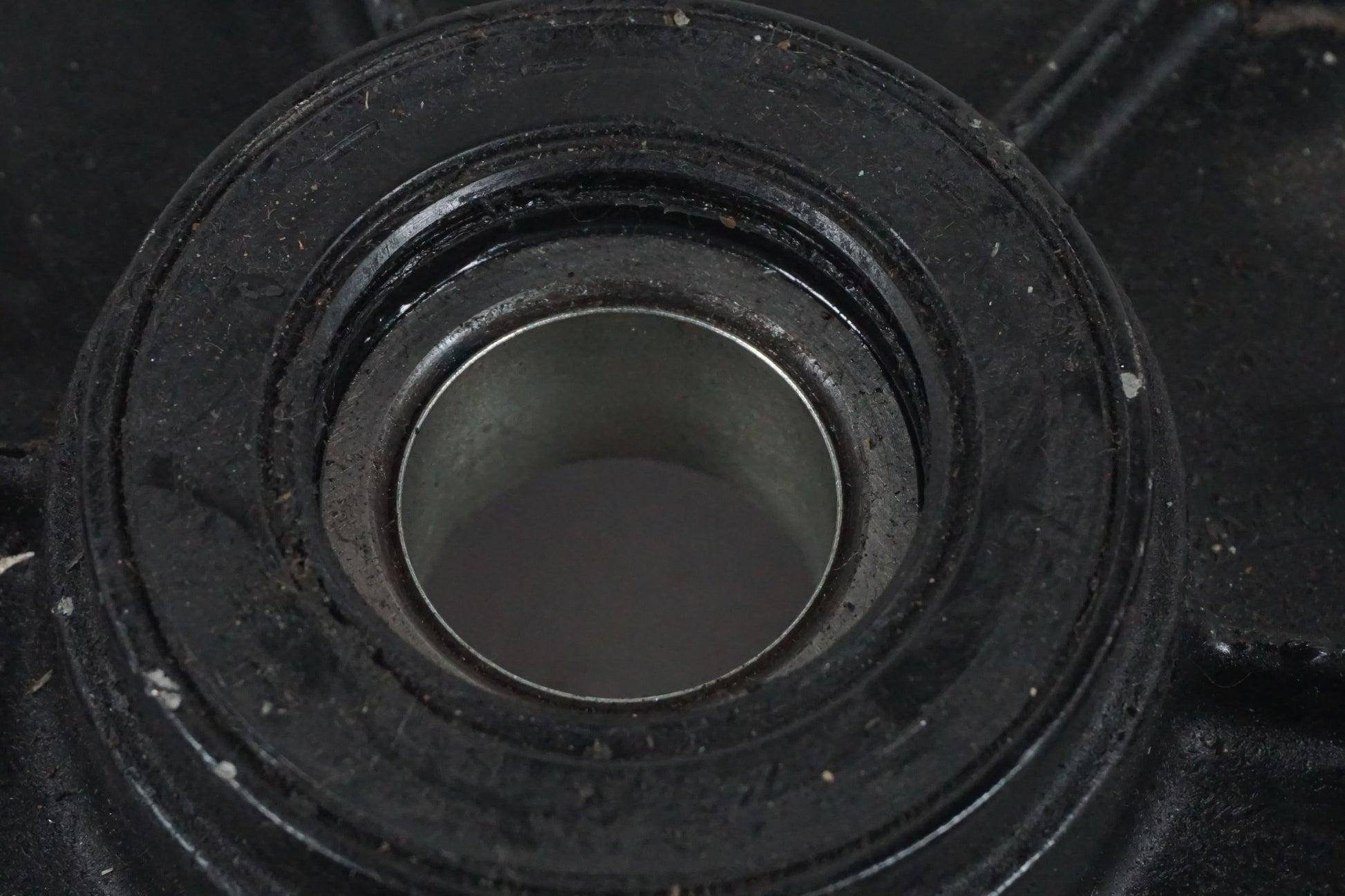 Höger sida på Drevfäste från en Yamaha FZ-8 -2011 motorcykel.