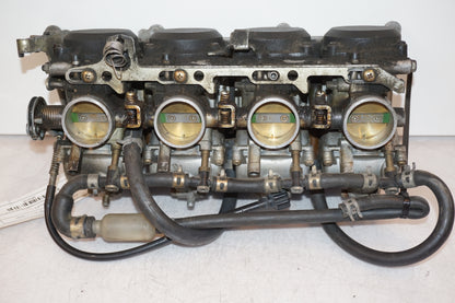 Framsidan på Förgasare från en Kawasaki ZXR 400 -1993 motorcykel.