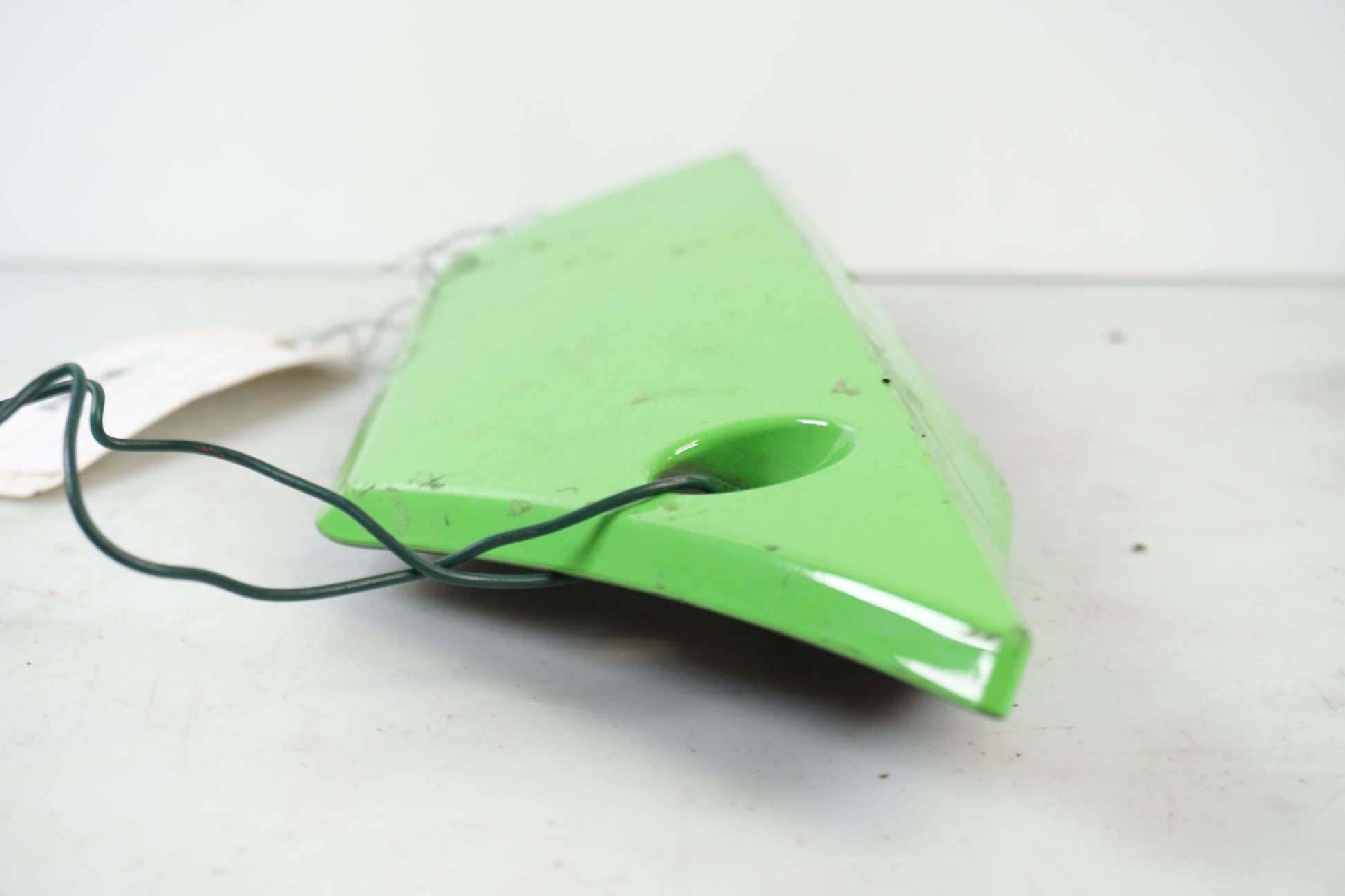 Snett uppifrån på Magkåpa från en Kawasaki Z 1000 -2008 motorcykel.